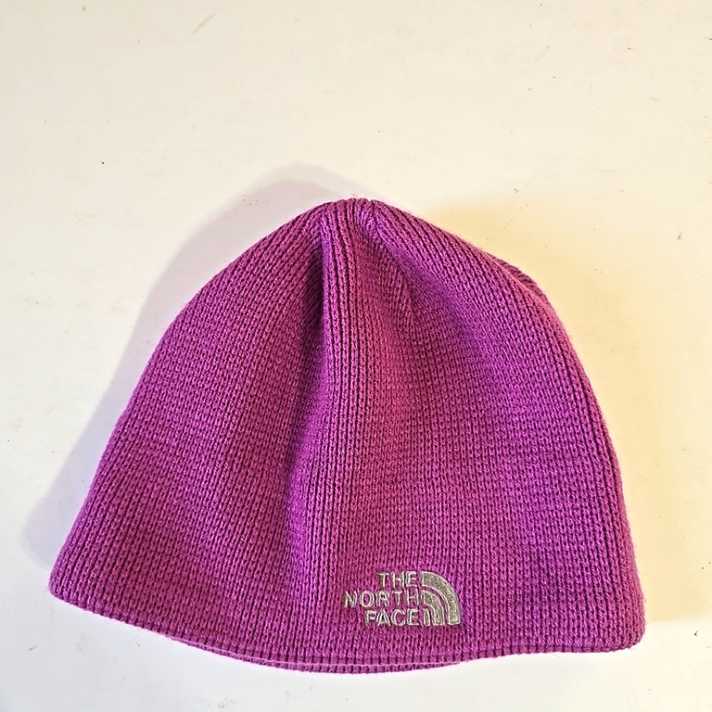 North Face Unisex Adult Purple Beanie